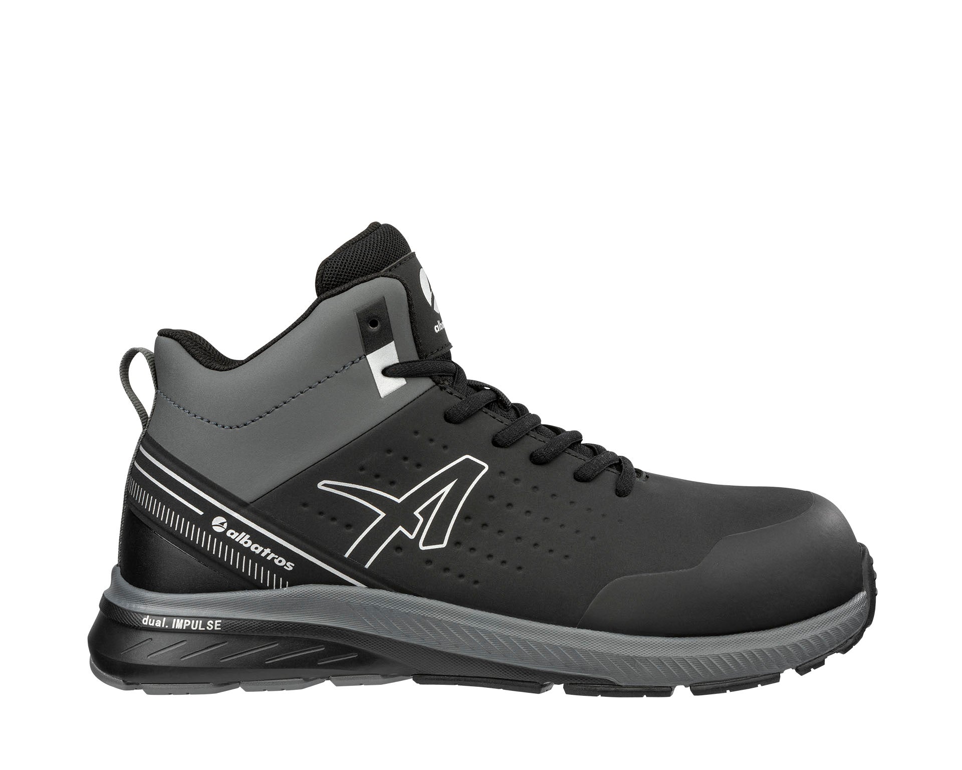 Albatros VIGOR 2 IMPULSE BLACK MID S3S ESD FO HRO SR Veiligheidsschoenen