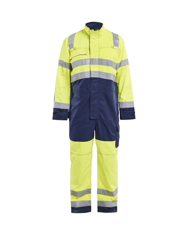 Blåkläder 6373 High vis Overall - High Vis Geel/Marineblauw