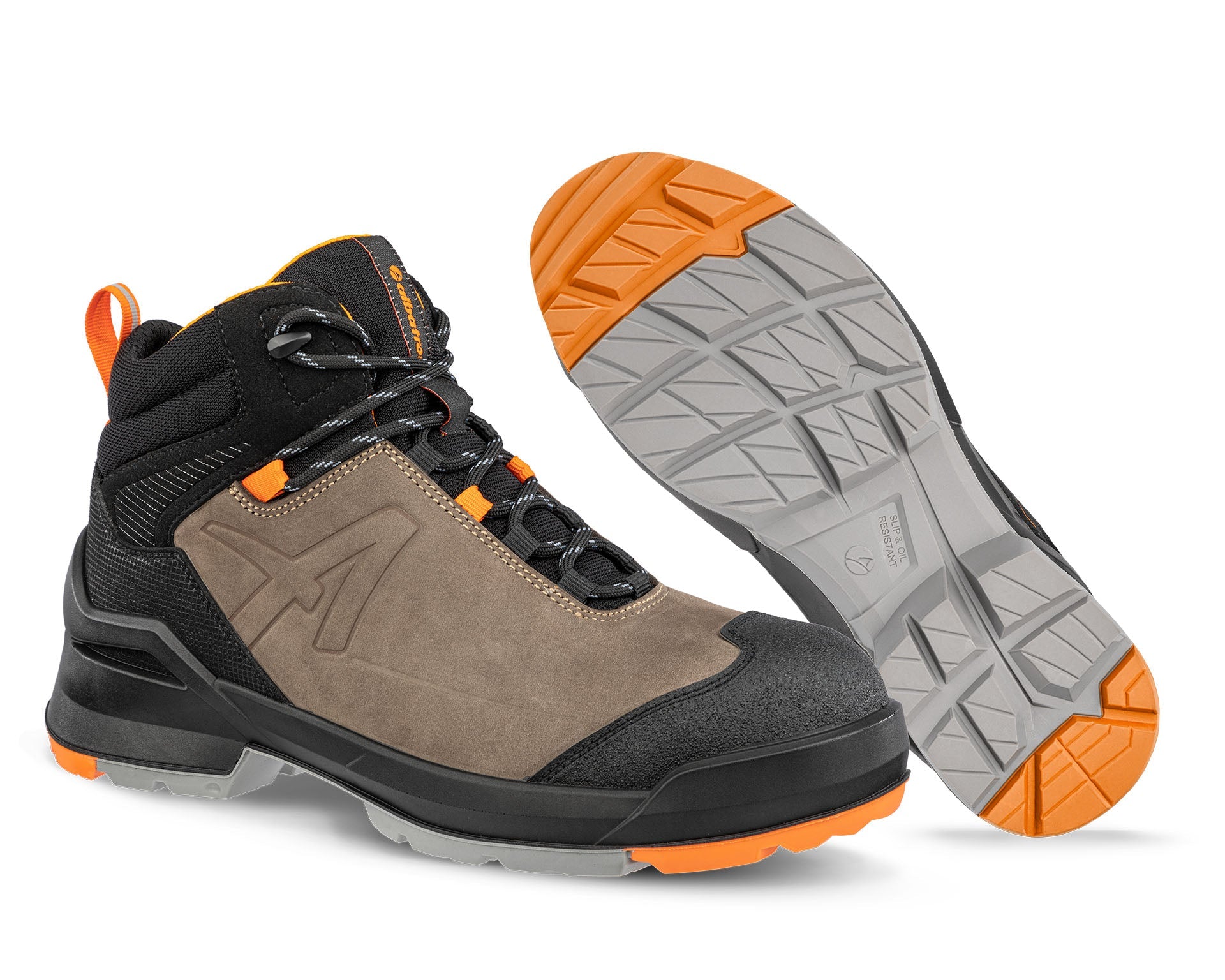 Albatros TARAVAL BROWN MID S3L ESD FO SR Veiligheidsschoenen