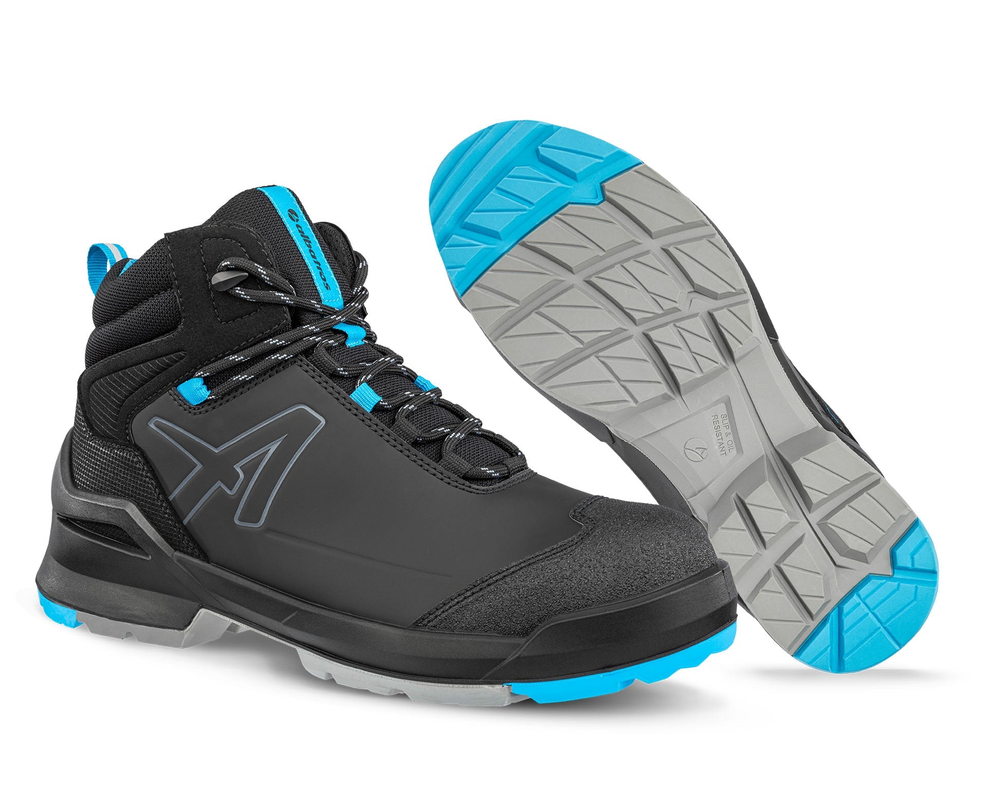 Albatros TARAVAL BLACK/BLUE XW MID S3L ESD FO SR Veiligheidsschoenen
