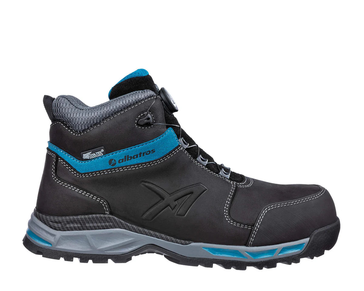 Albatros TOFANE BLACK QL CTX MID S7S ESD FO HRO SR Veiligheidsschoenen