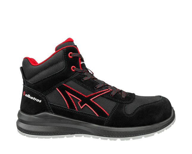 CLIFTON MID S3L ESD FO SR - black/red