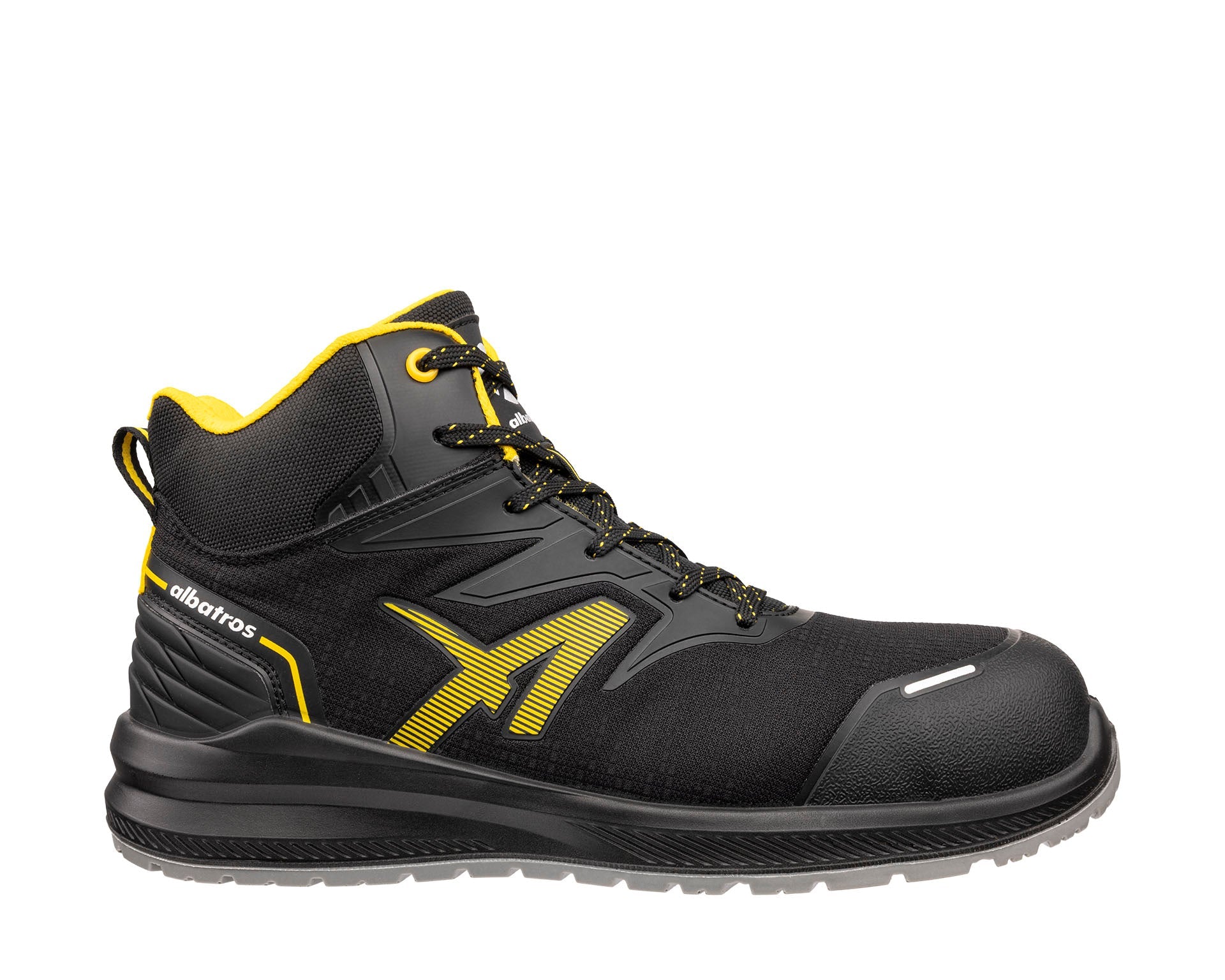 Albatros DALTON BLK/YELLOW MID S3L ESD FO SR Veiligheidsschoenen