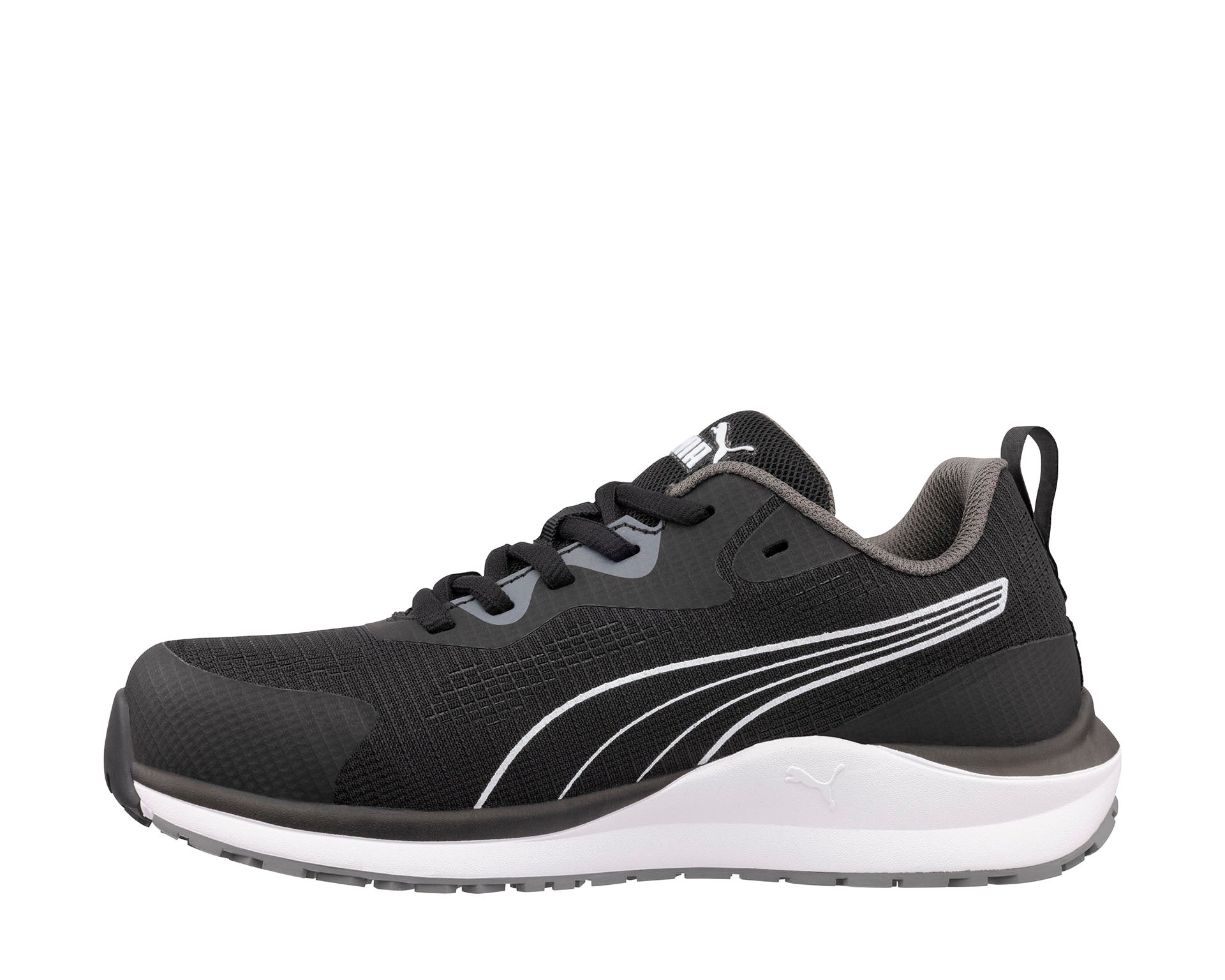 Puma CELERITY KNIT BLK/WHITE LOW S1PS ESD FO HRO SR Veiligheidsschoenen