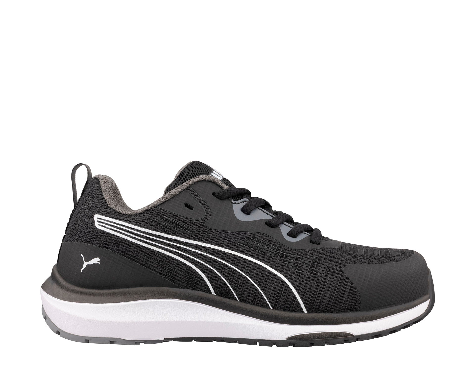 Puma CELERITY KNIT BLK/WHITE LOW S1PS ESD FO HRO SR Veiligheidsschoenen