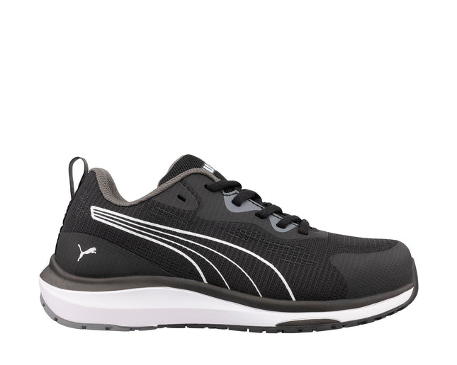 Puma CELERITY KNIT BLK/WHITE LOW S1PS ESD FO HRO SR Veiligheidsschoenen