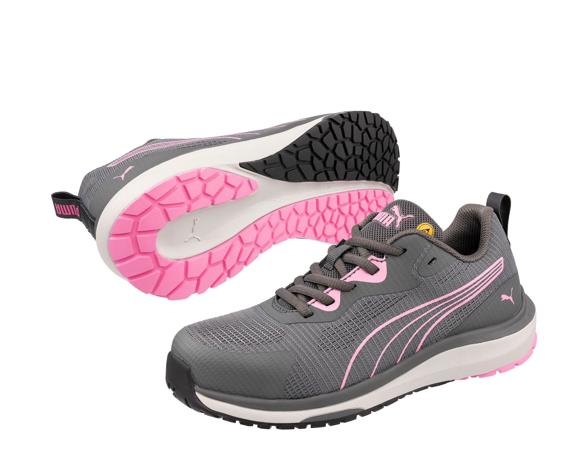 Puma CELERITY KNIT PINK LOW S1PS ESD FO HRO SR Veiligheidsschoenen