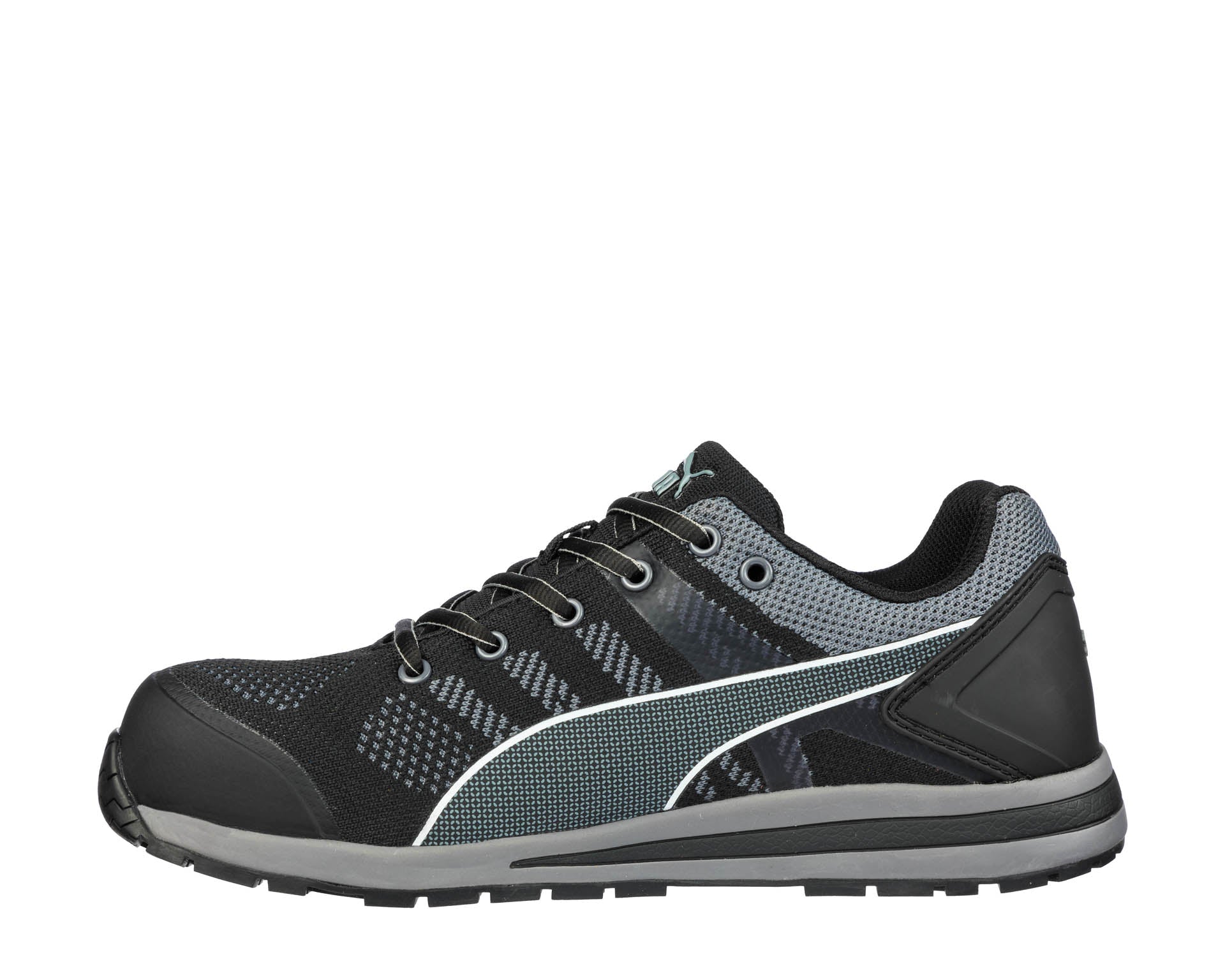 Puma ELEVATE KNIT BLACK LOW S1PS ESD FO HRO SR Veiligheidsschoenen