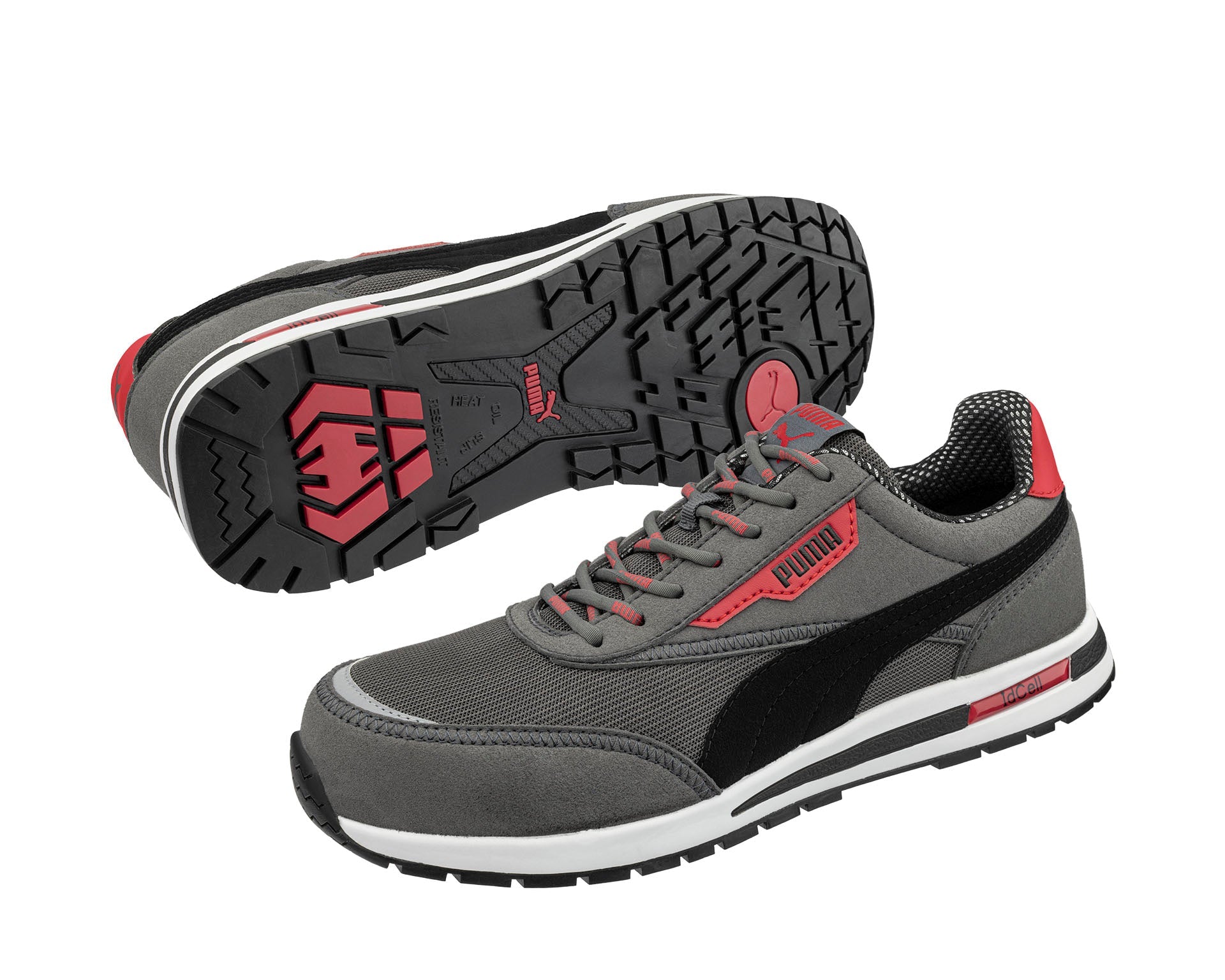 Puma RIDER GREY LOW S1PS ESD FO HRO SR Veiligheidsschoenen