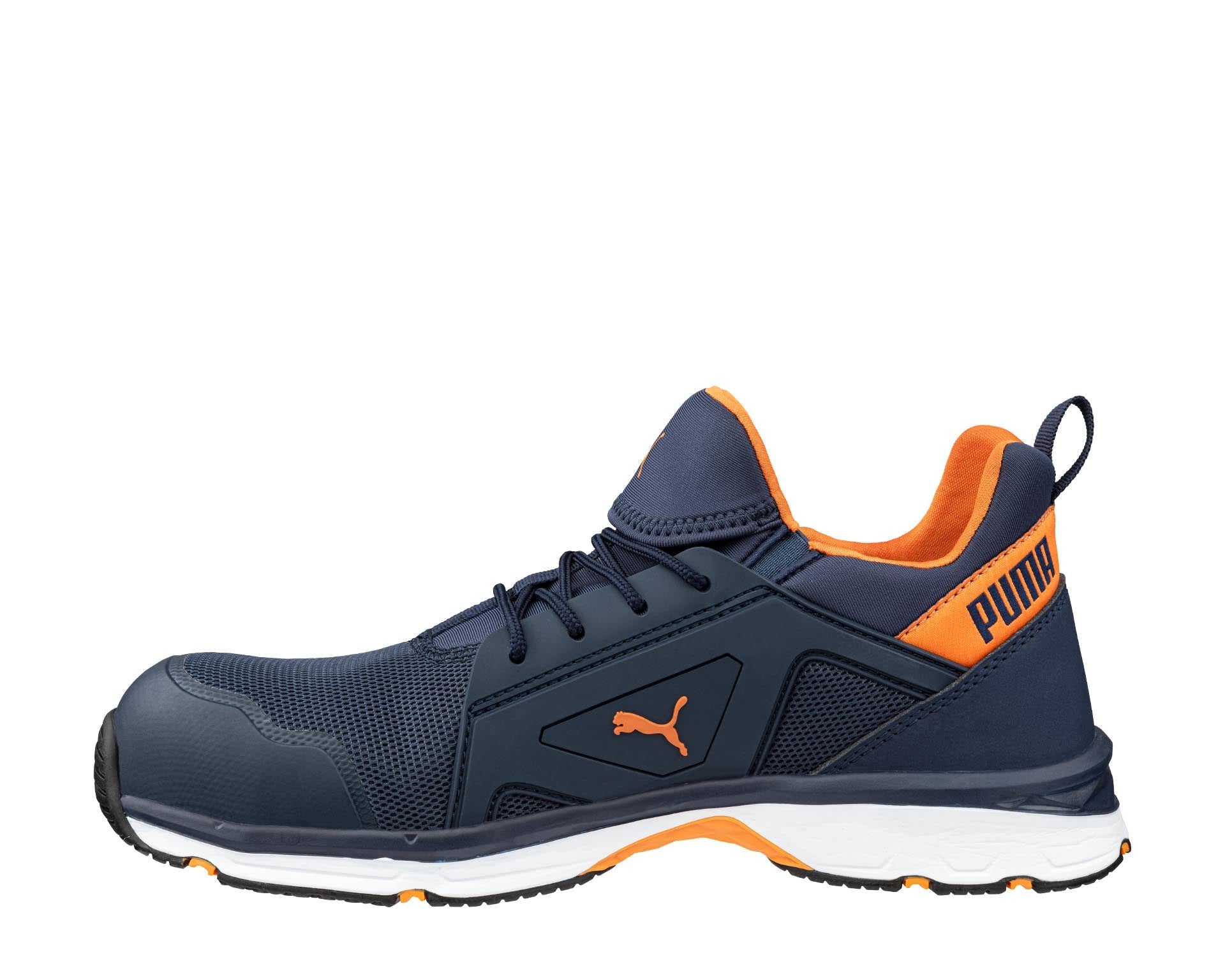 Puma CHASE BLUE/ORANGE LOW S1PS ESD FO HRO SR Veiligheidsschoenen