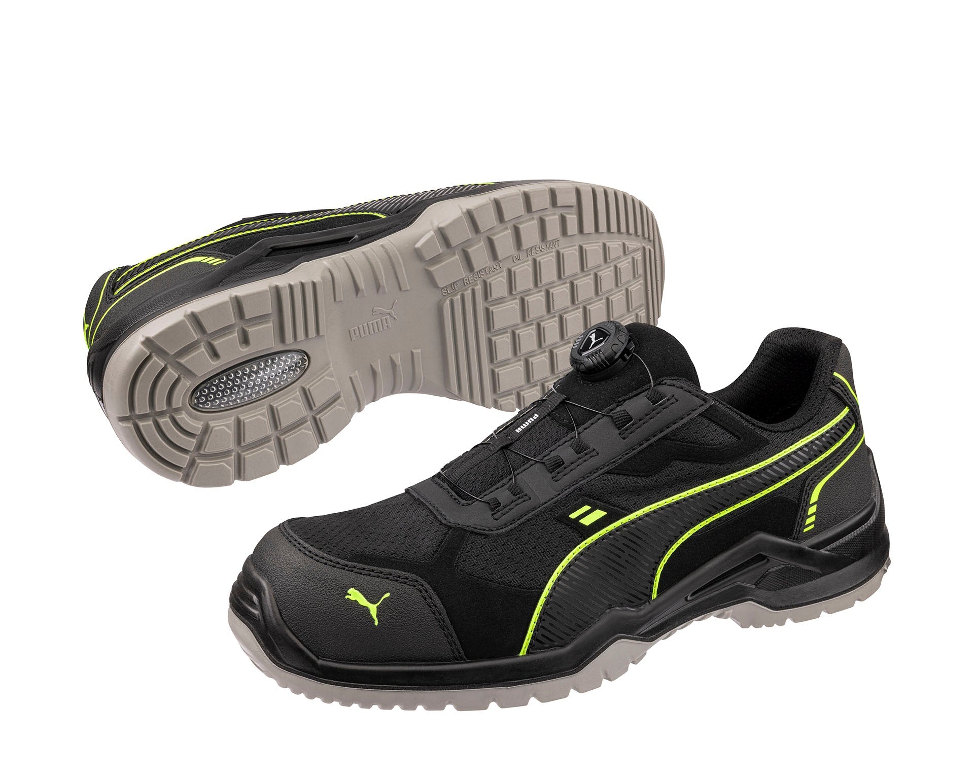 Puma FUSE TC GREEN DISC LOW S1PS ESD FO SR Veiligheidsschoenen