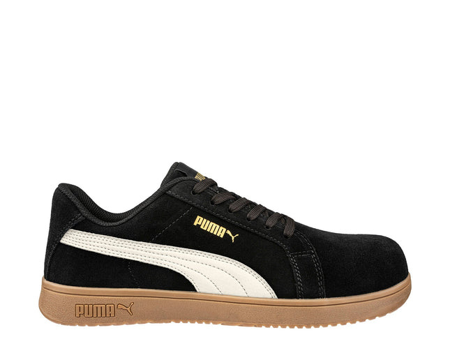 Puma ICONIC BLK/GUM LOW S1PL ESD FO HRO SR Veiligheidsschoenen