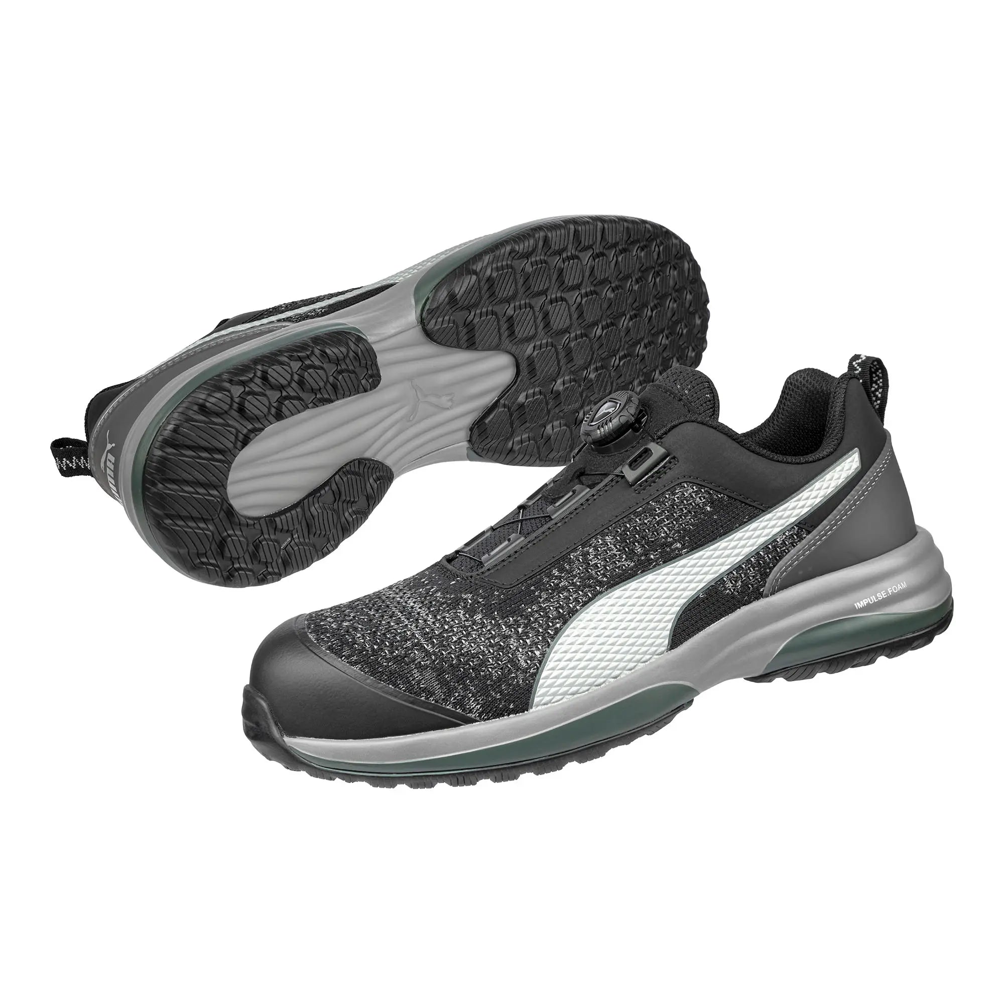 Puma CHARGE BLACK DISC LOW S1P ESD HRO SRC Veiligheidsschoenen