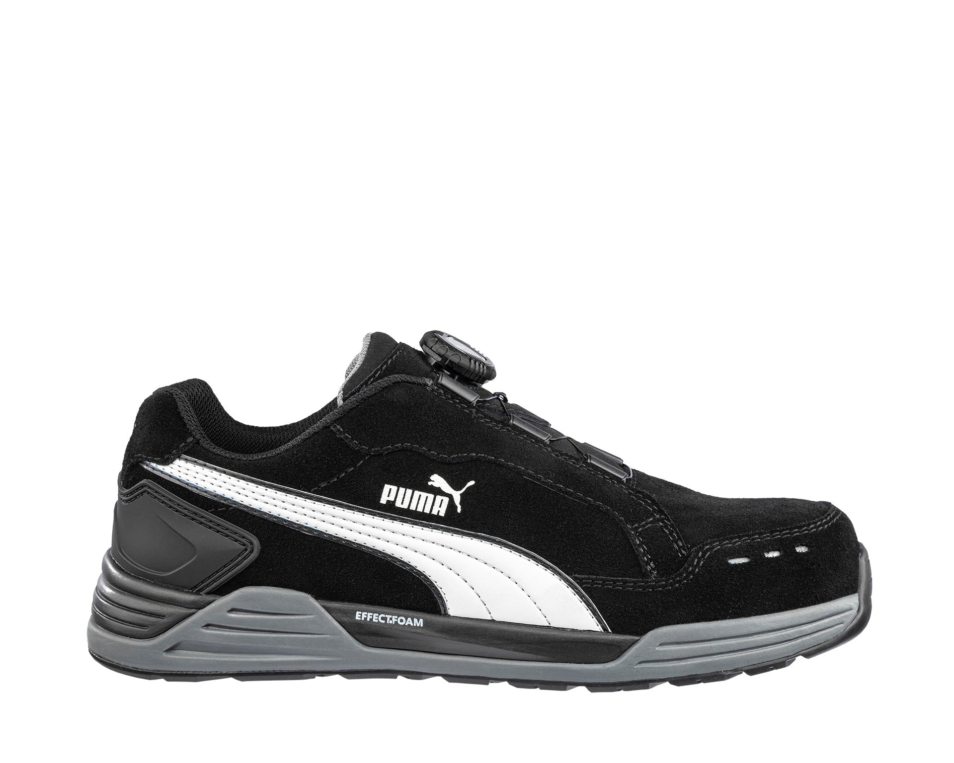 Puma AIRTWIST BLACK DISC LOW S3S ESD FO HRO SR Veiligheidsschoenen