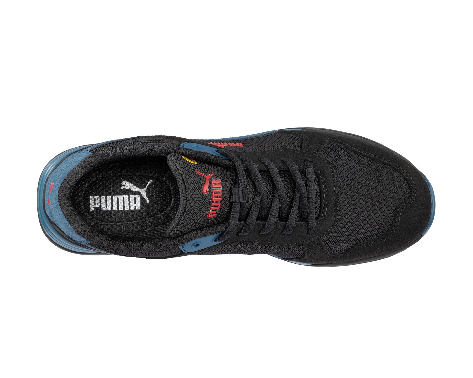 Puma FRONTSIDE BLK/BLUE LOW S1PS ESD FO HRO SR Veiligheidsschoenen