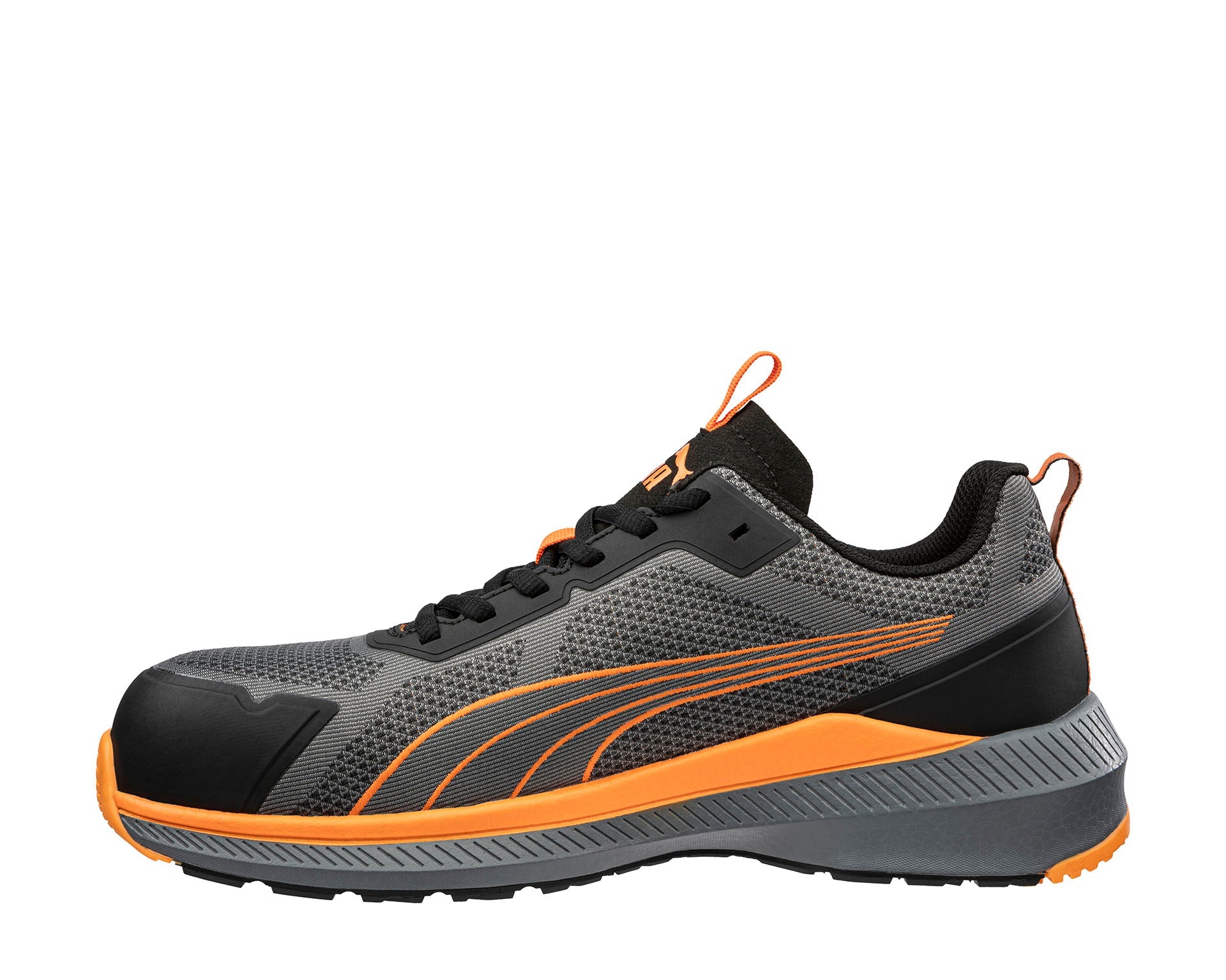 Puma SLIDE GREY/ORANGE LOW S1PS ESD FO HRO SR Veiligheidsschoenen