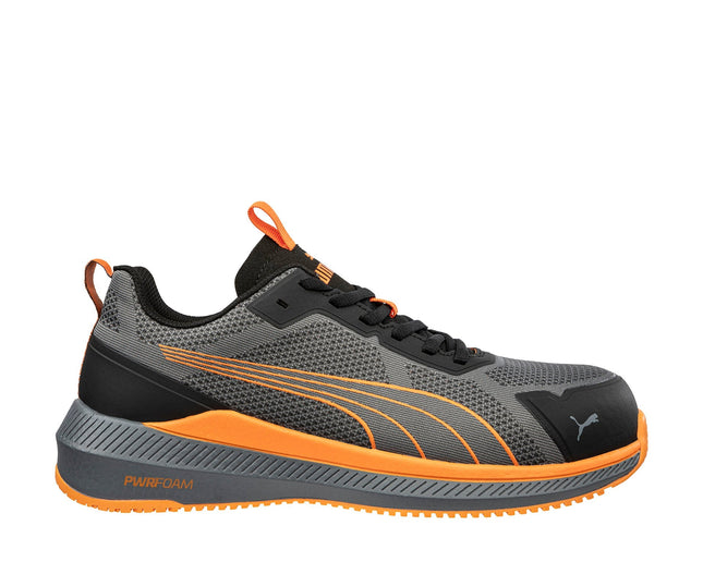 Puma SLIDE GREY/ORANGE LOW S1PS ESD FO HRO SR Veiligheidsschoenen