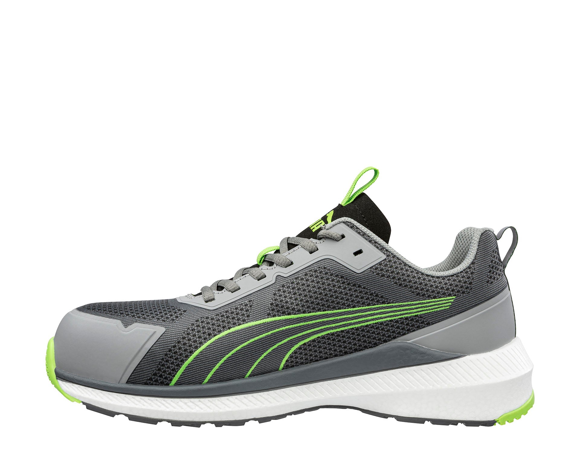 Puma SLIDE GREY/GREEN LOW S1PS ESD FO HRO SR Veiligheidsschoenen