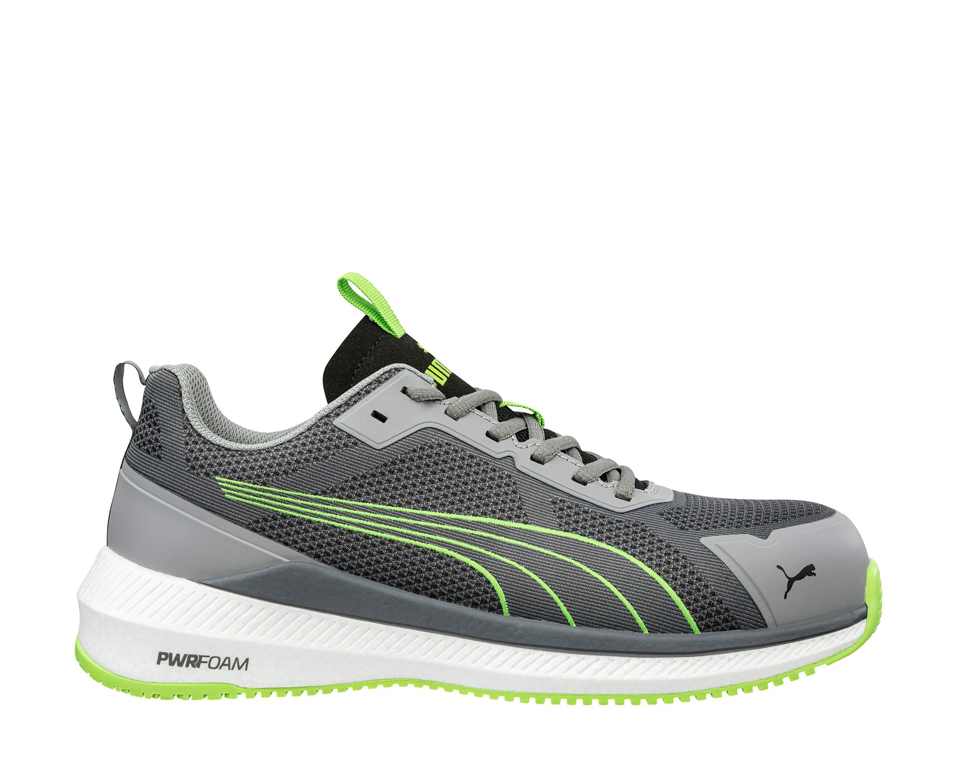 Puma SLIDE GREY/GREEN LOW S1PS ESD FO HRO SR Veiligheidsschoenen