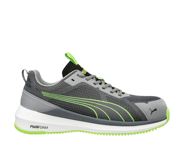 Puma SLIDE GREY/GREEN LOW S1PS ESD FO HRO SR Veiligheidsschoenen