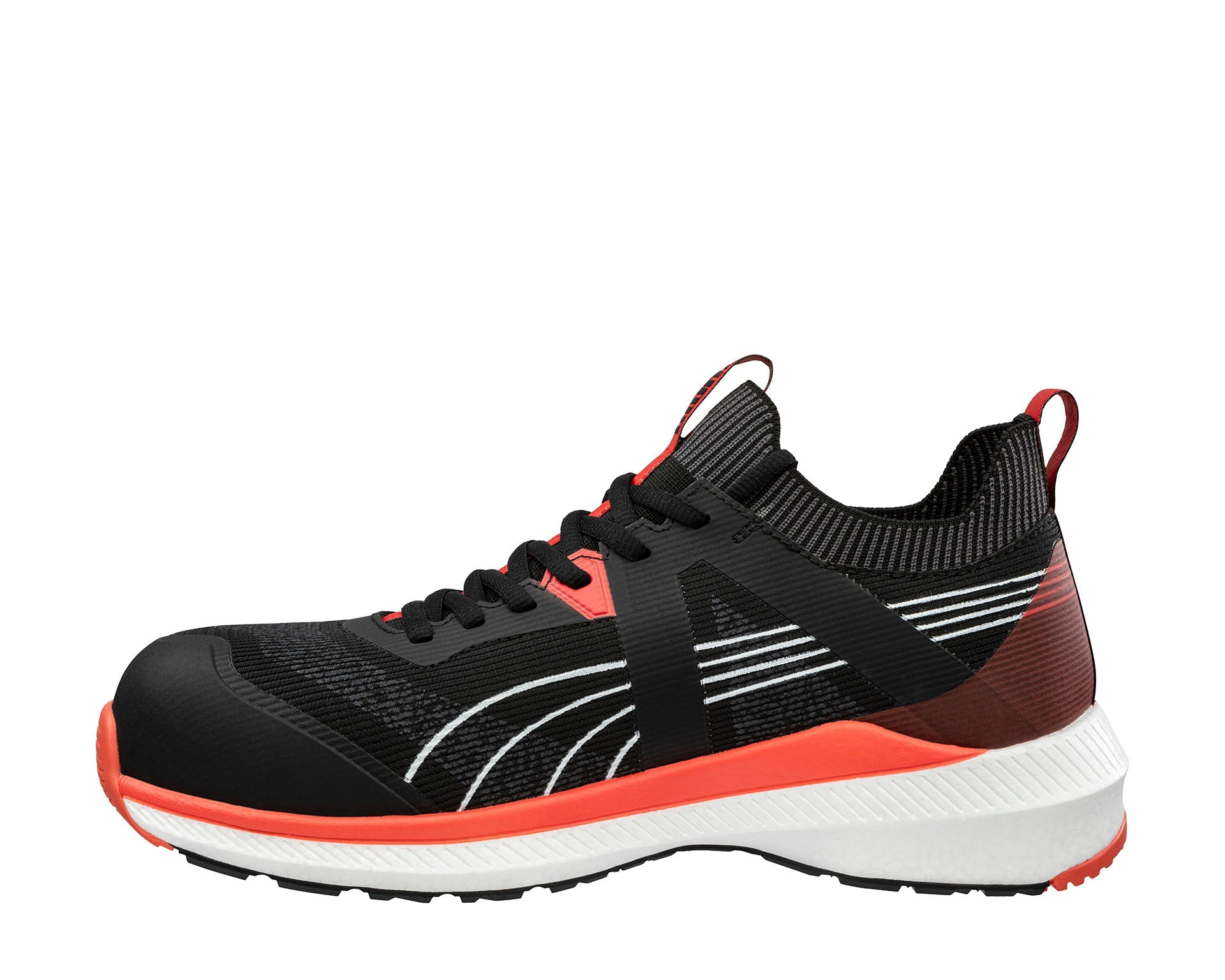 Puma TURBO BLK/RED LOW S1PS ESD FO HRO SR Veiligheidsschoenen
