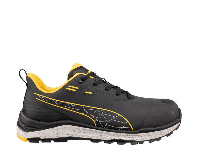 Puma XPLORE ANTHRACITE/YELLOW LOW S3S ESD FO HRO SR Veiligheidsschoenen