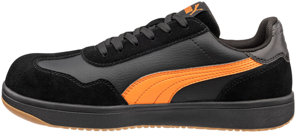 CATANIA BLK/ORANGE LOW S1PS ESD FO HRO SR - zwart/oranje