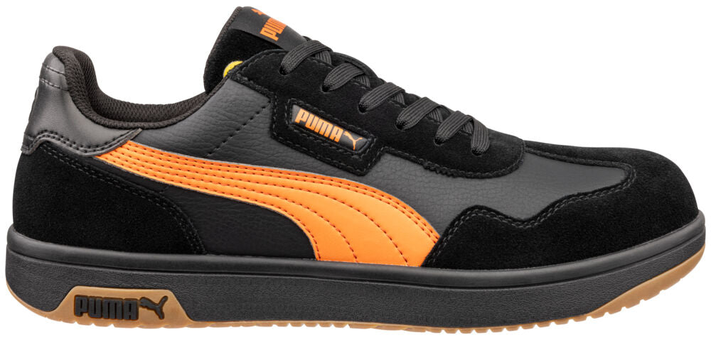 CATANIA BLK/ORANGE LOW S1PS ESD FO HRO SR - zwart/oranje