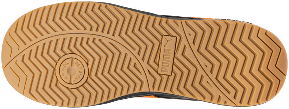 CATANIA BLK/ORANGE LOW S1PS ESD FO HRO SR - zwart/oranje