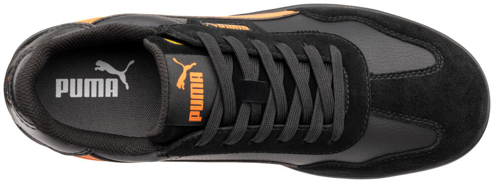 CATANIA BLK/ORANGE LOW S1PS ESD FO HRO SR - zwart/oranje