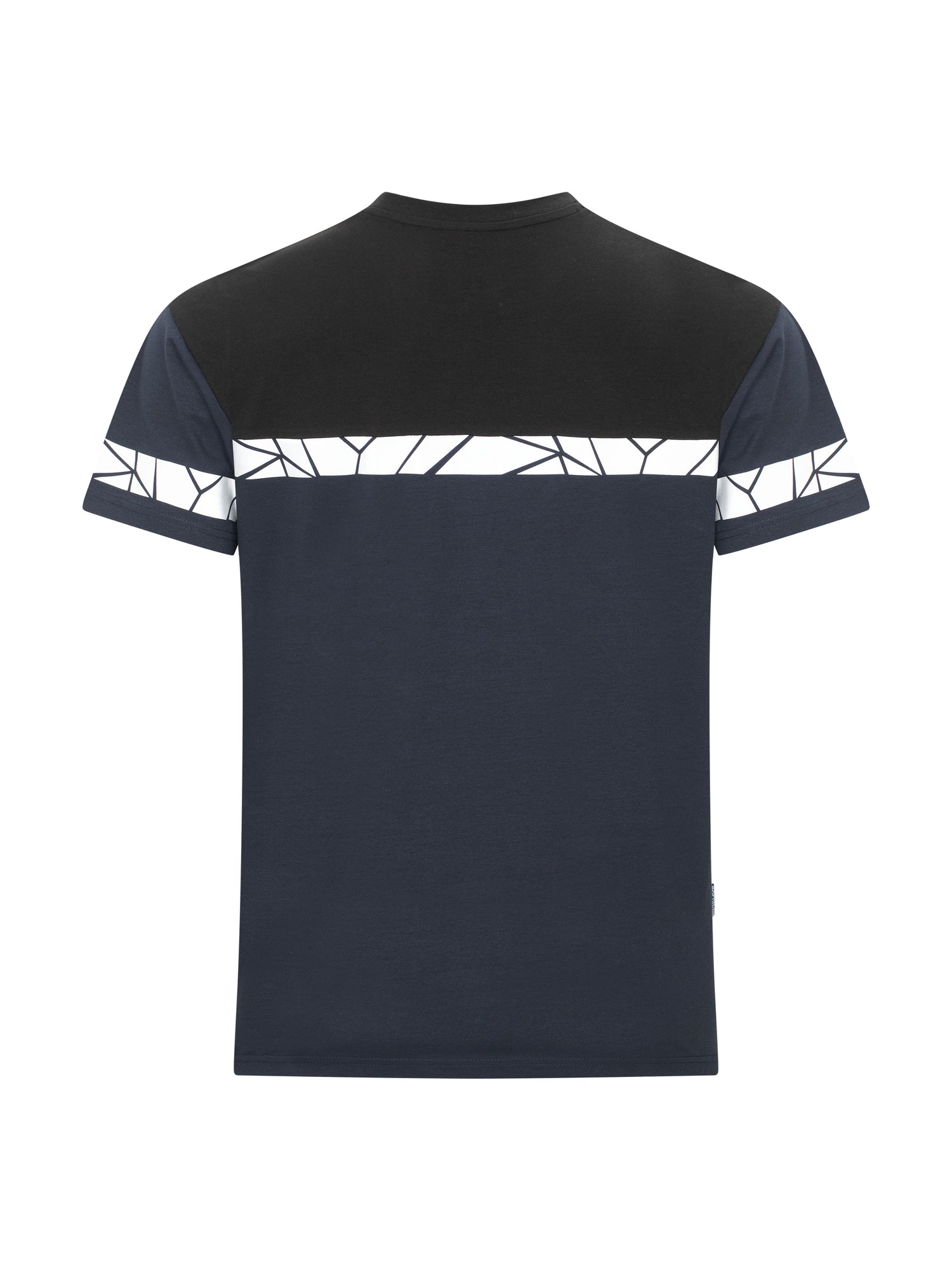 7001 T-SHIRT - Marine/zwart