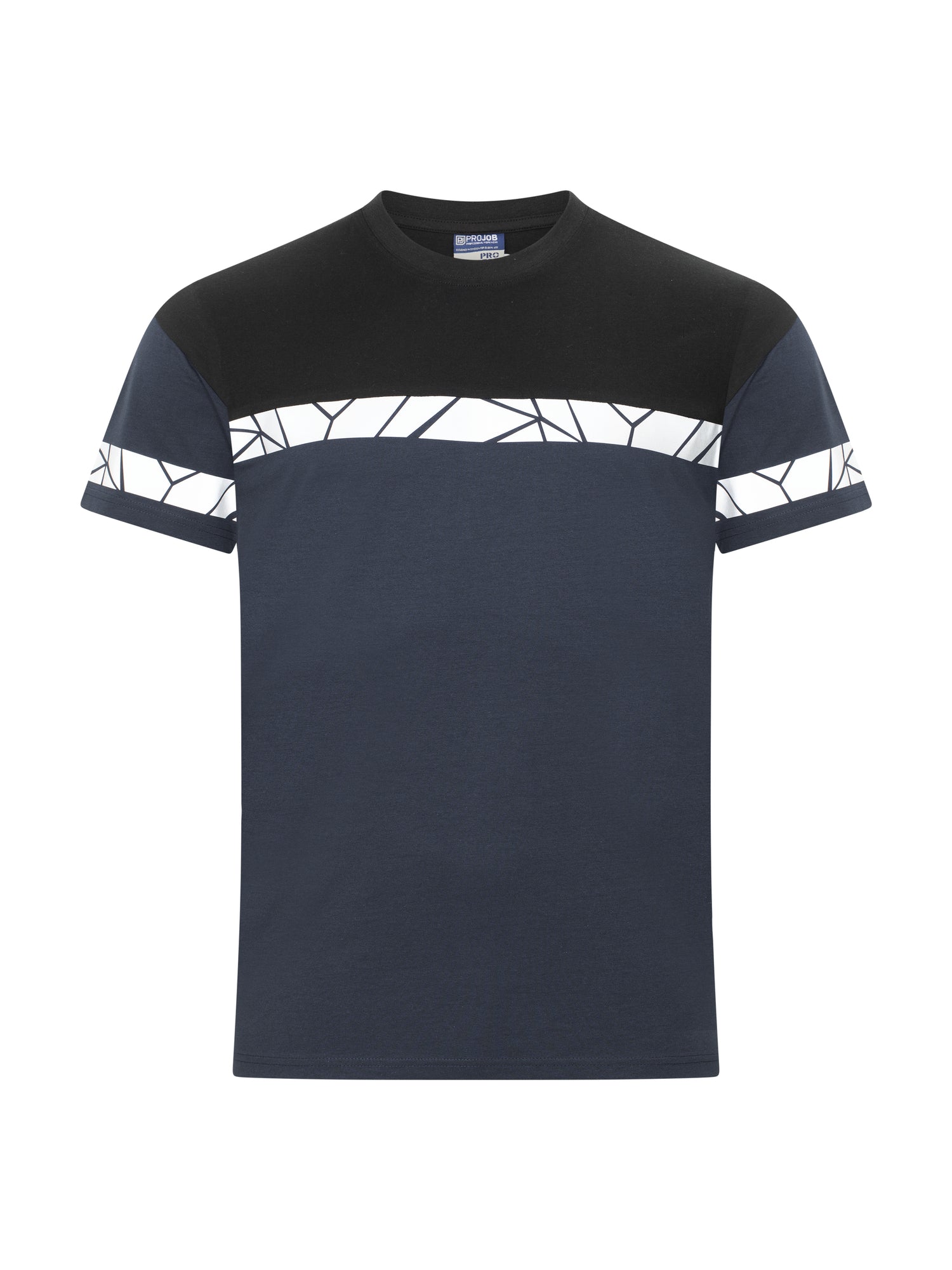 7001 T-SHIRT - Marine/zwart