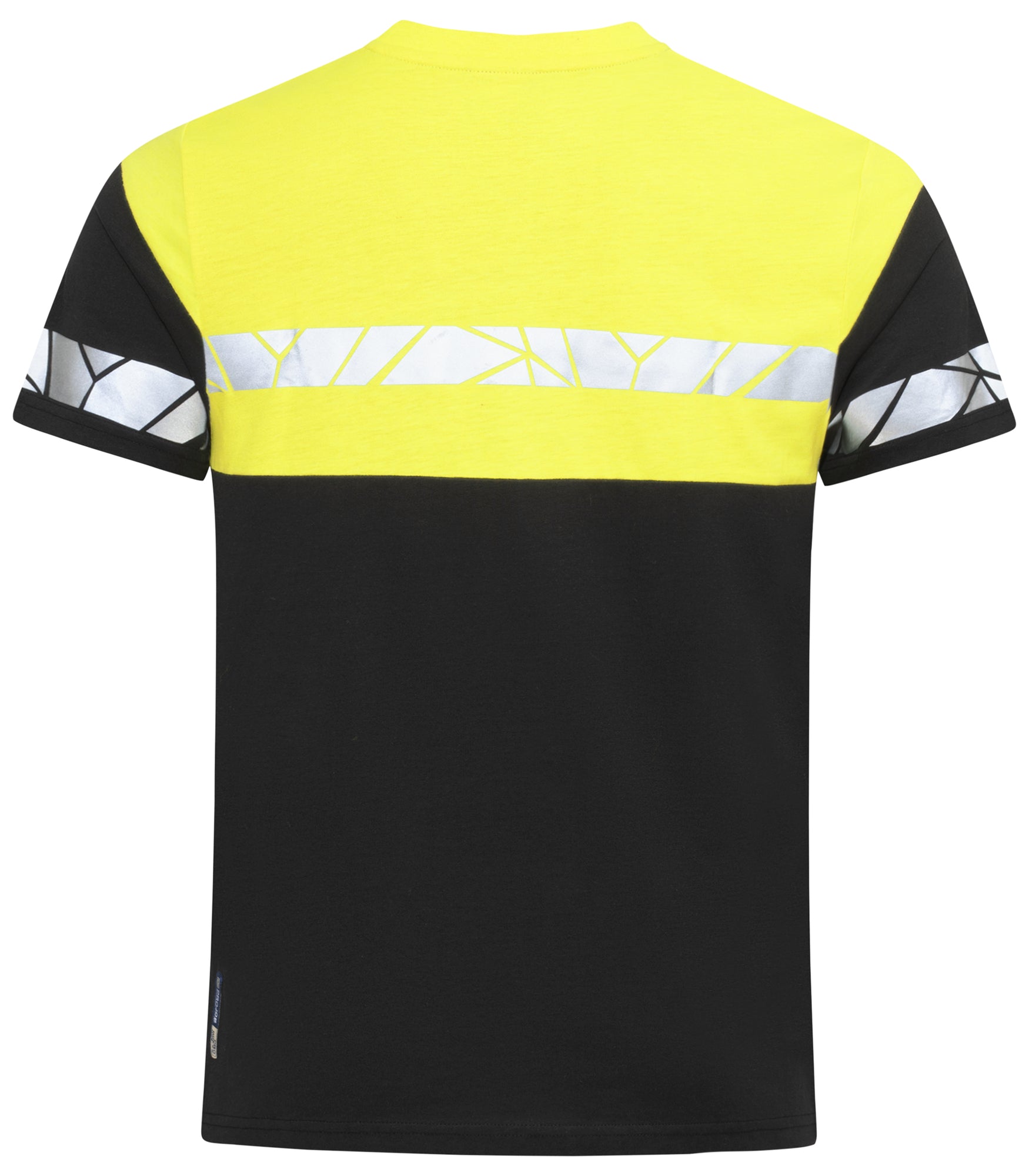 7001 T-SHIRT - Zwart/geel