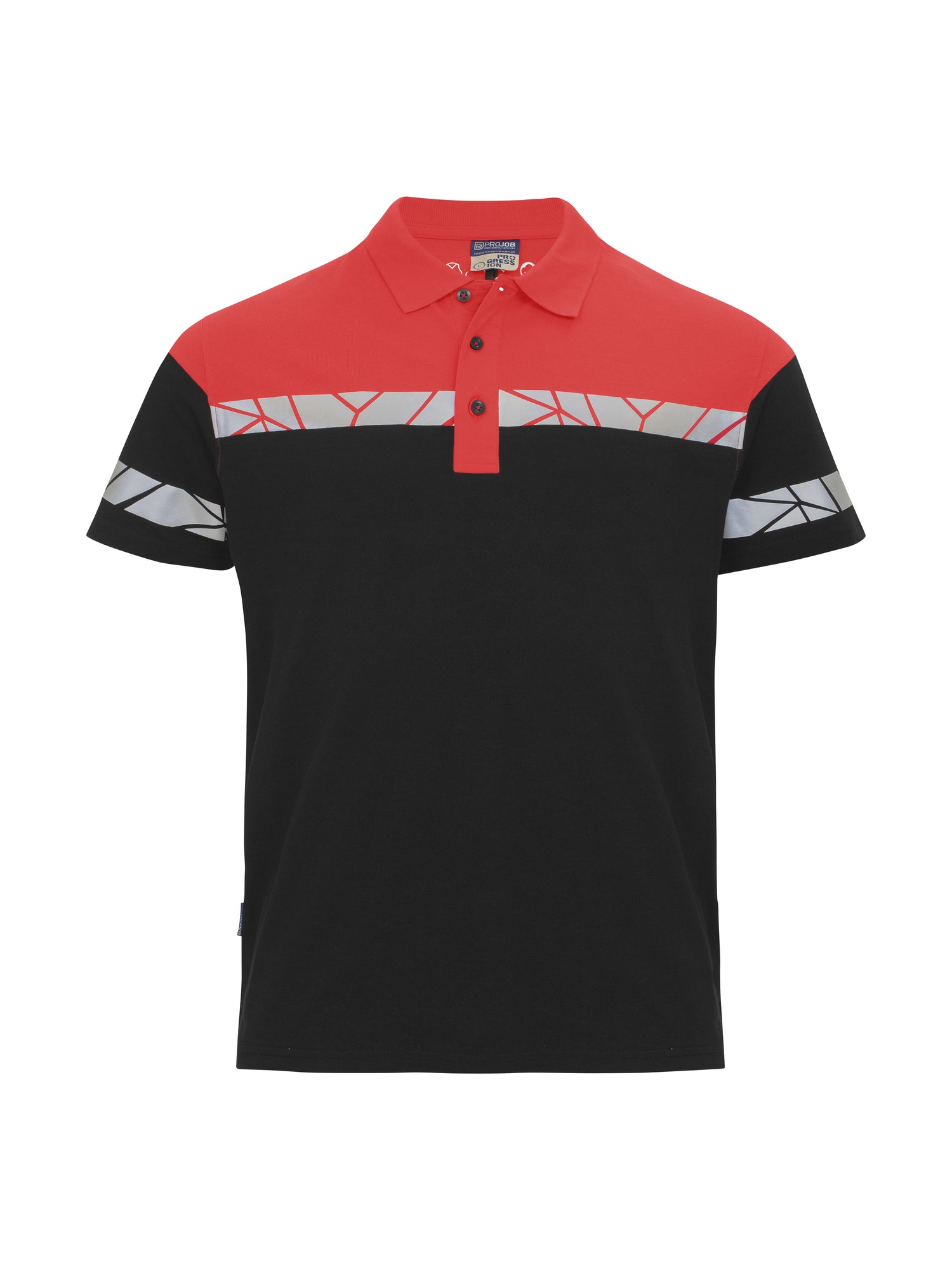 7003 POLO - Zwart/rood
