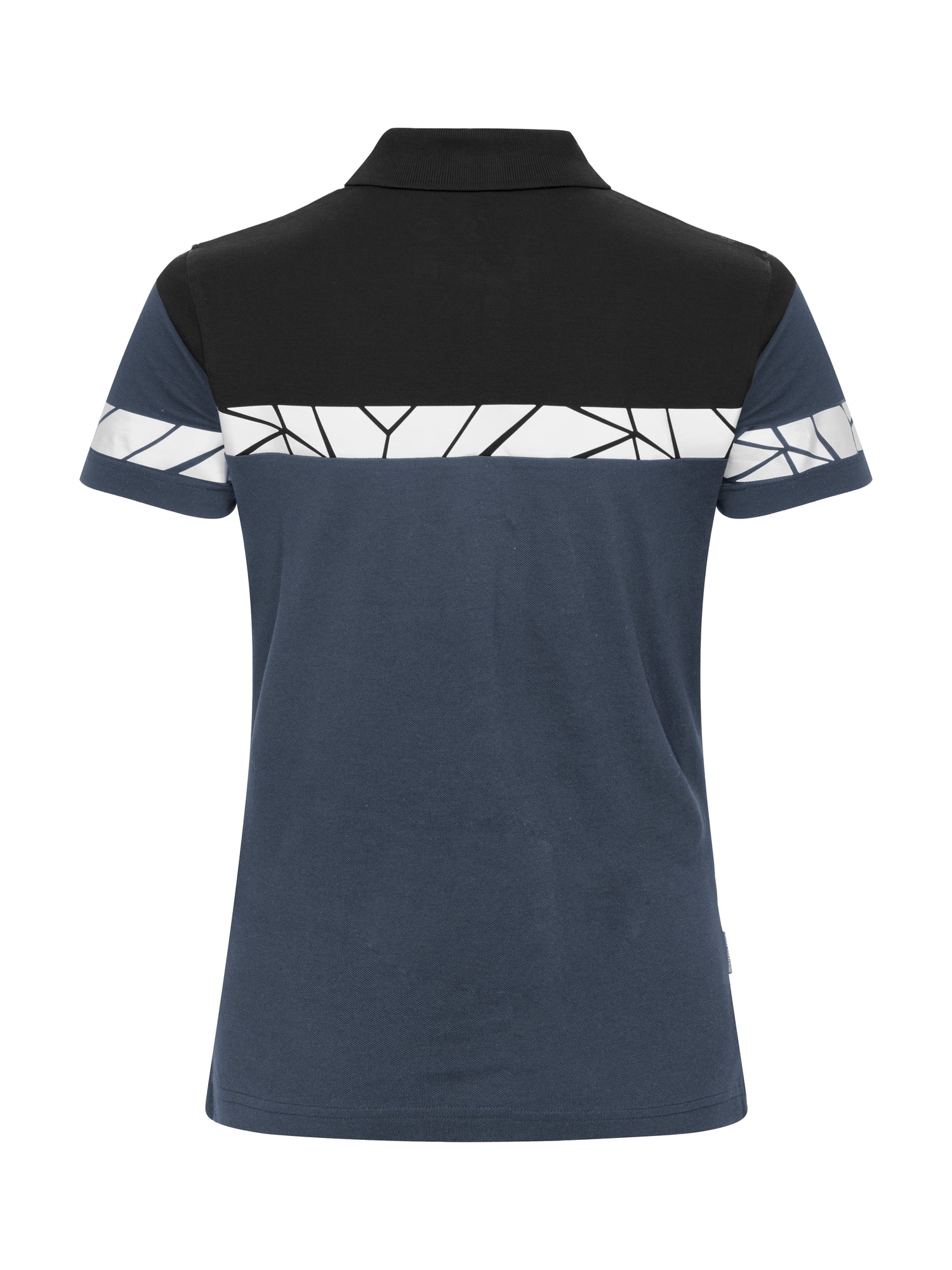 7006 POLO DAMES - Marine/zwart