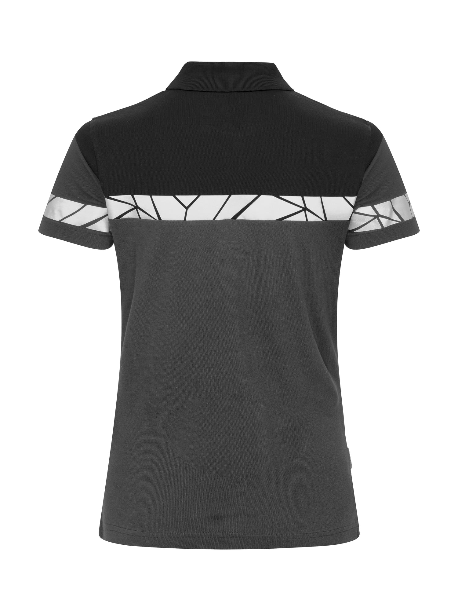 7006 POLO DAMES - Grijs/zwart