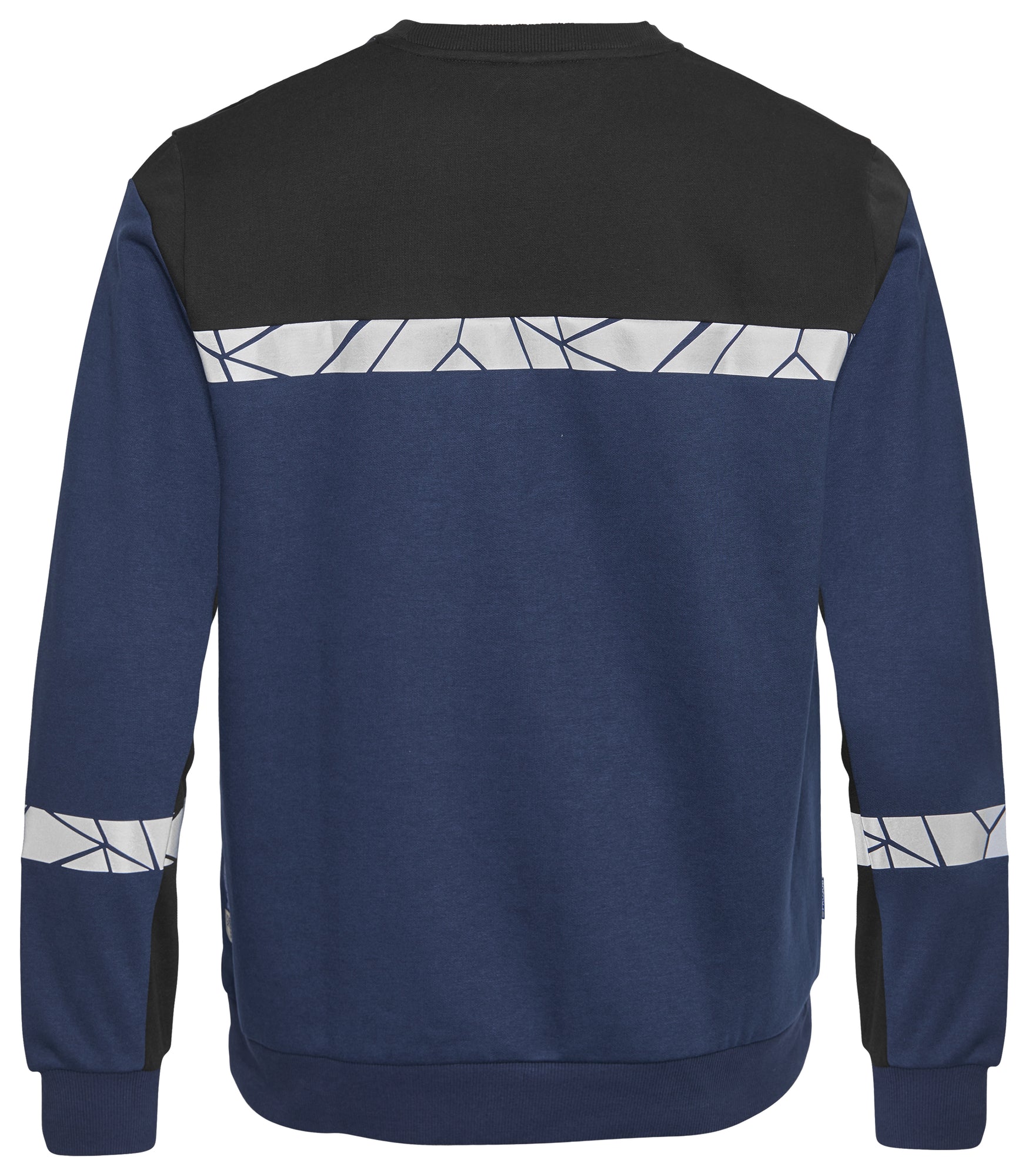 7101 SWEATER RONDE HALS - Marine/zwart
