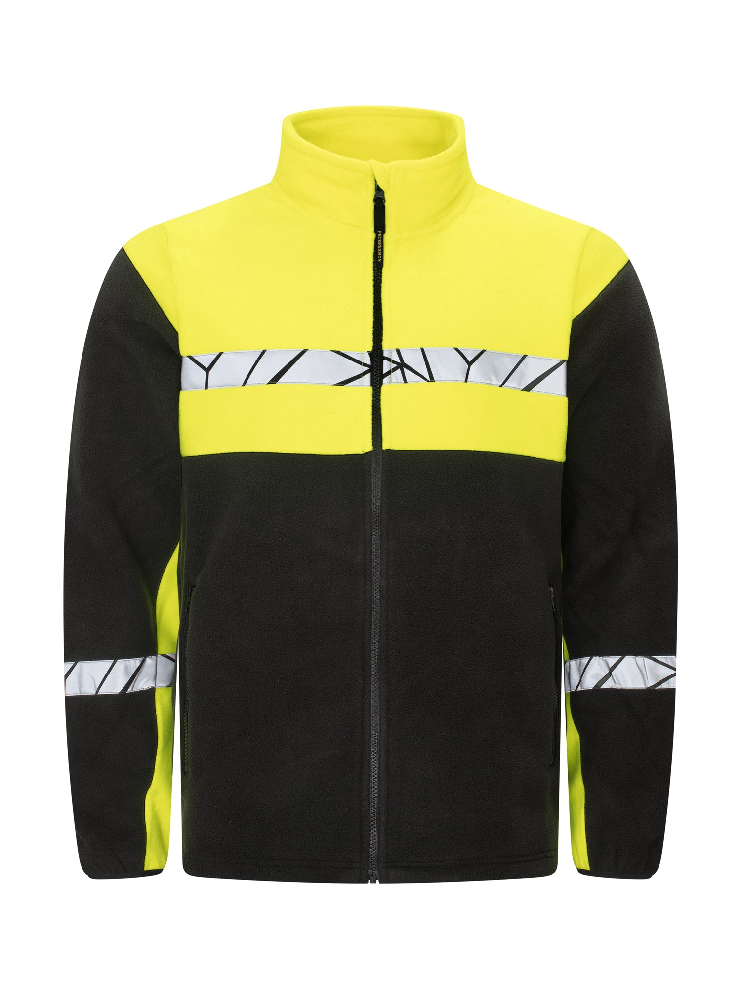7300 FLEECE - Zwart/geel