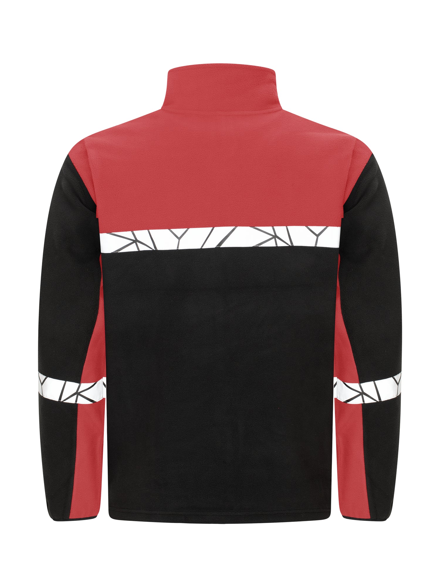 7300 FLEECE - Zwart/rood