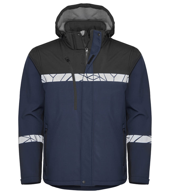 7400 SOFTSHELL - Marine/zwart