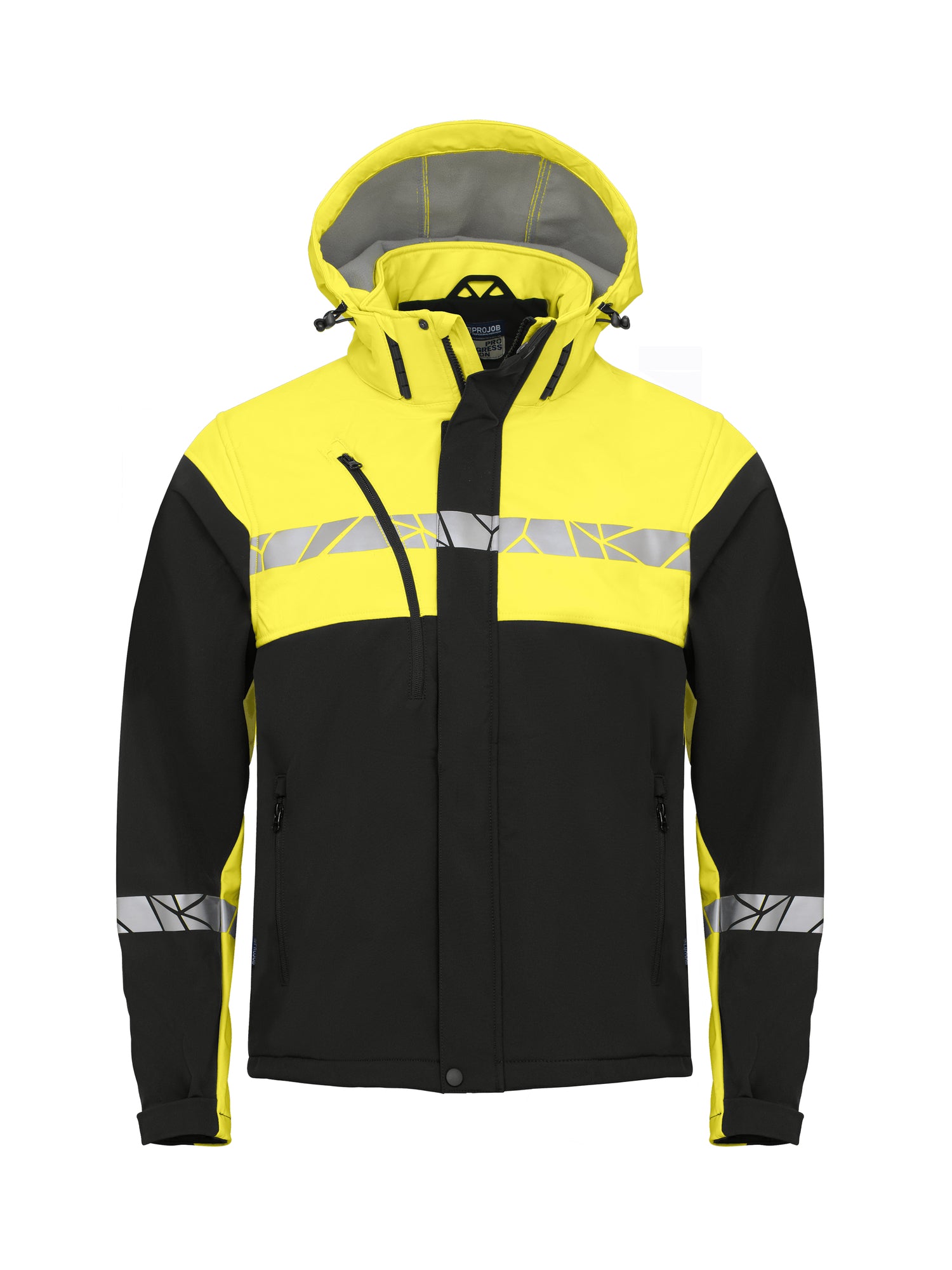 7400 SOFTSHELL - Zwart/geel