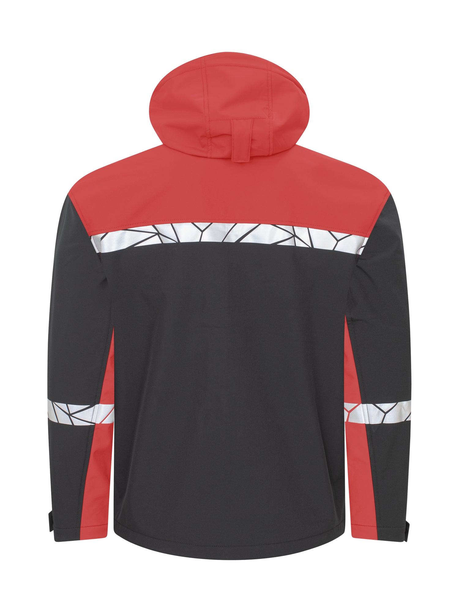 7400 SOFTSHELL - Zwart/rood