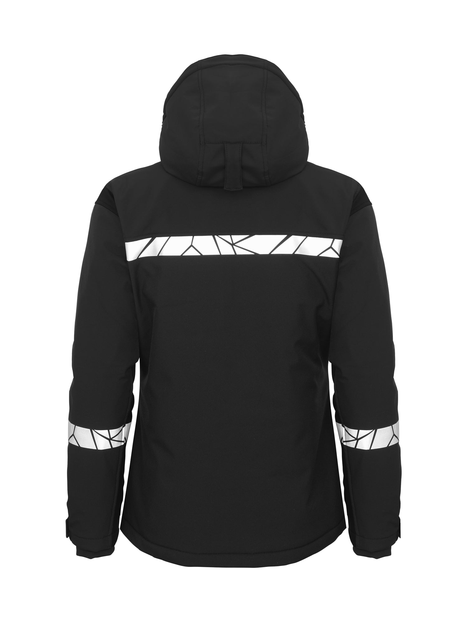 7417 SOFTSHELL JAS DAMES - Zwart/zwart