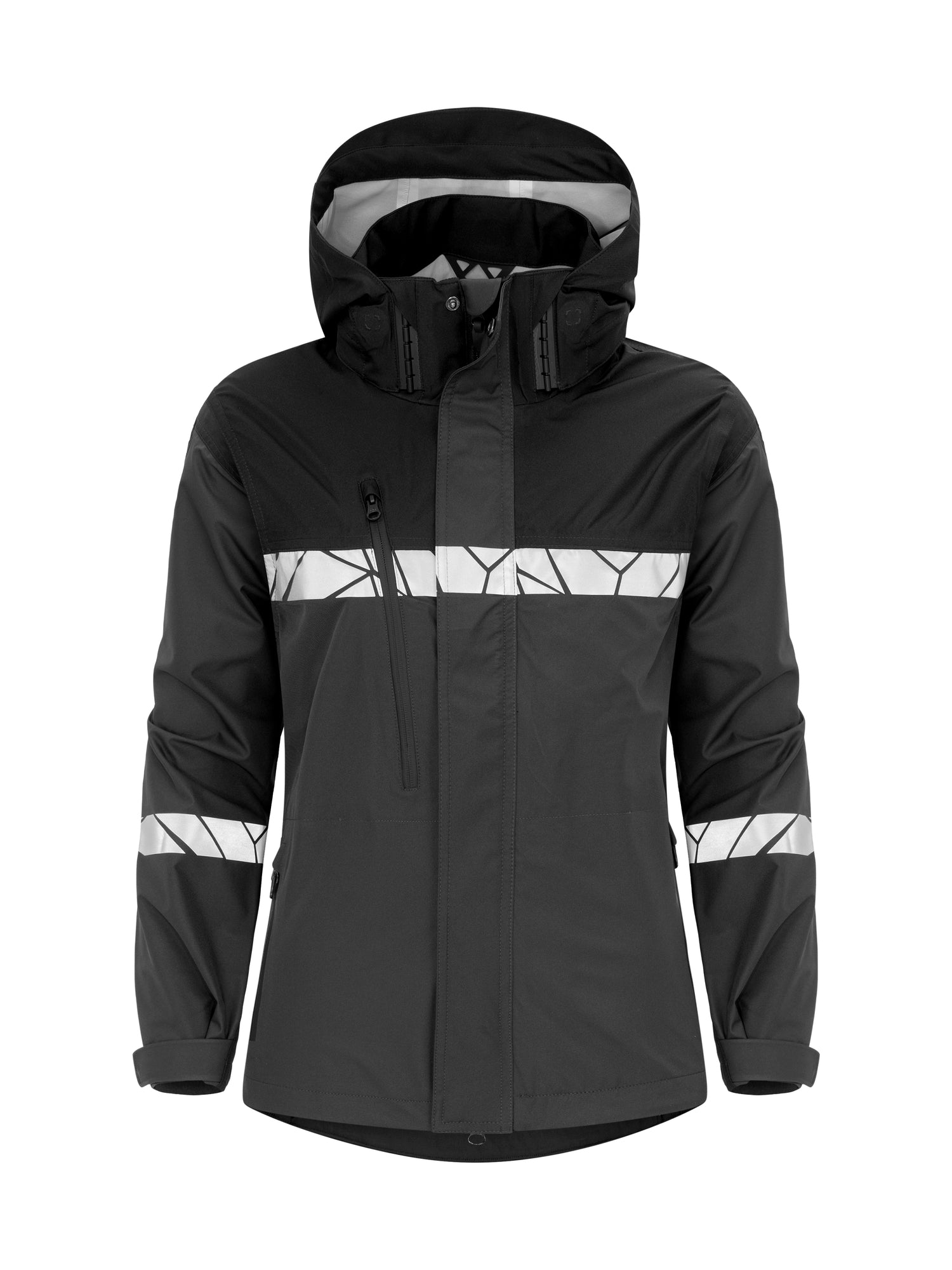 7419 SHELLJAS DAMES - Grijs/zwart