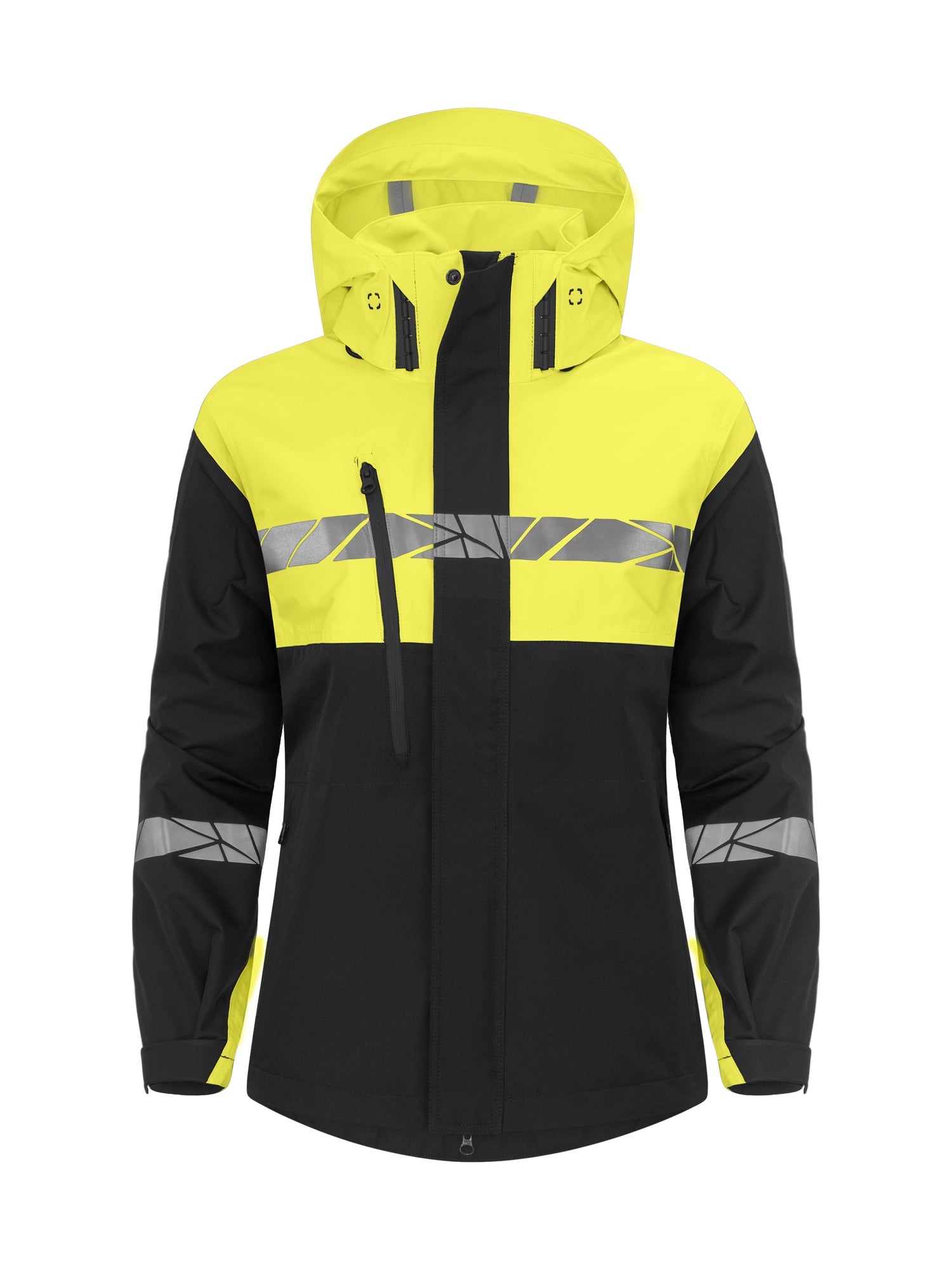 7419 SHELLJAS DAMES - Zwart/geel