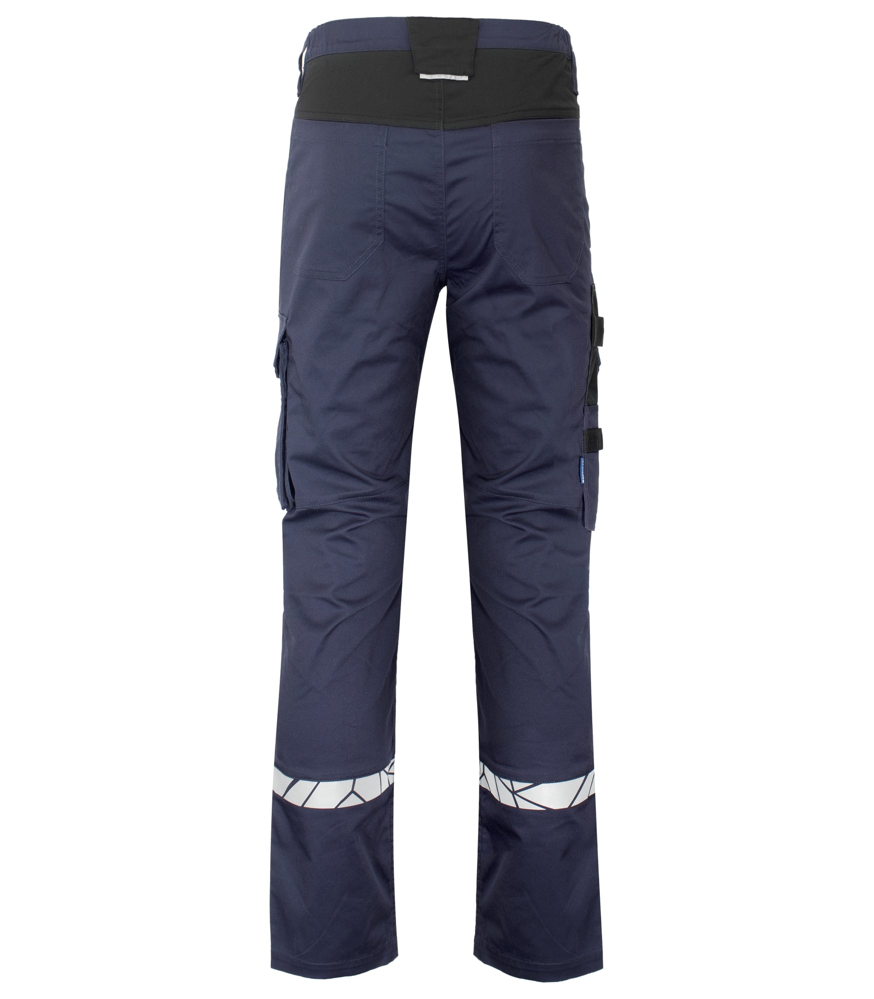 7507 STRETCHBROEK ZONDER KNIEZAKKEN - Marine/zwart