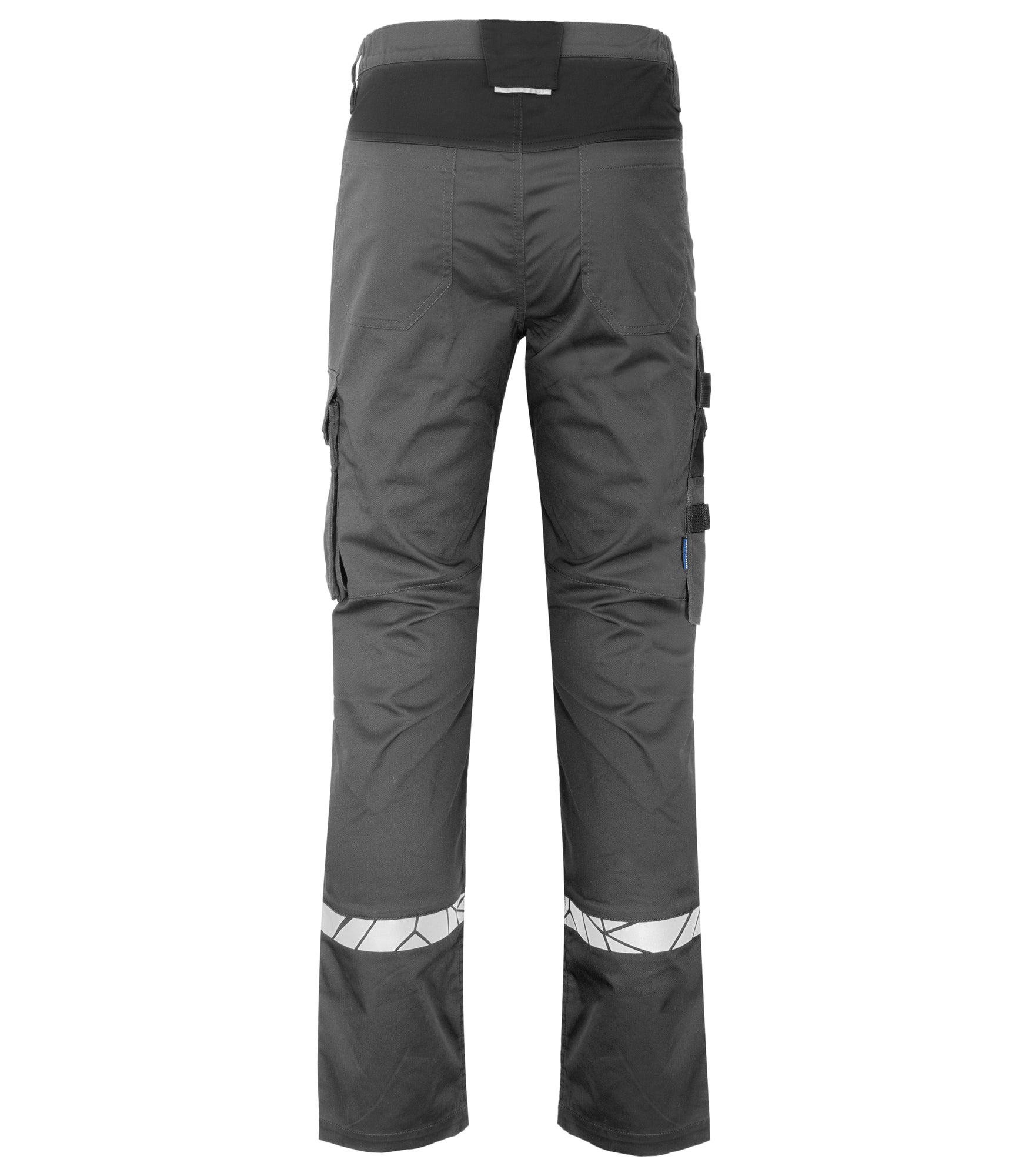 7507 STRETCHBROEK ZONDER KNIEZAKKEN - Grijs/zwart