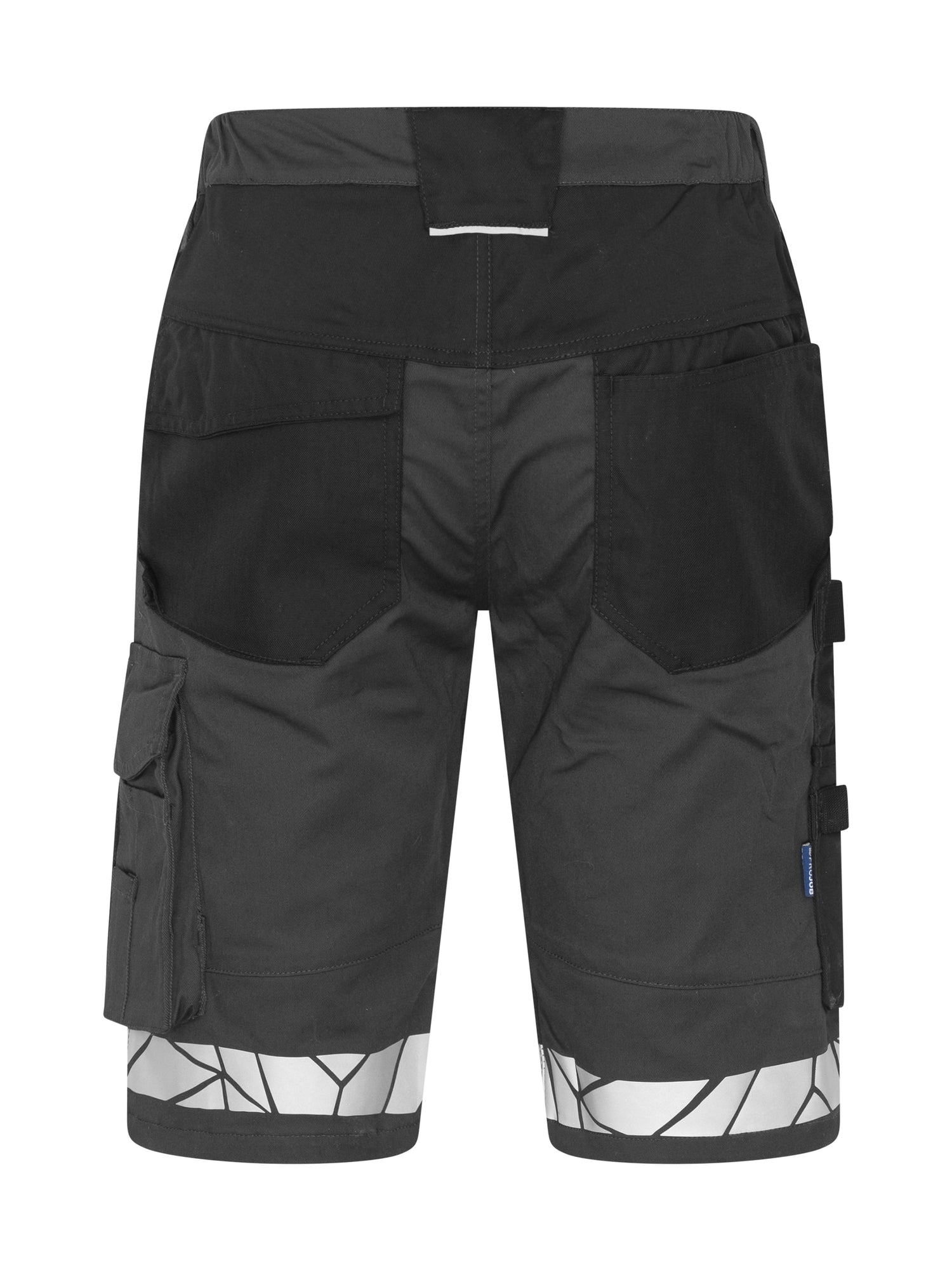 7510 STRETCHSHORT - Grijs/zwart