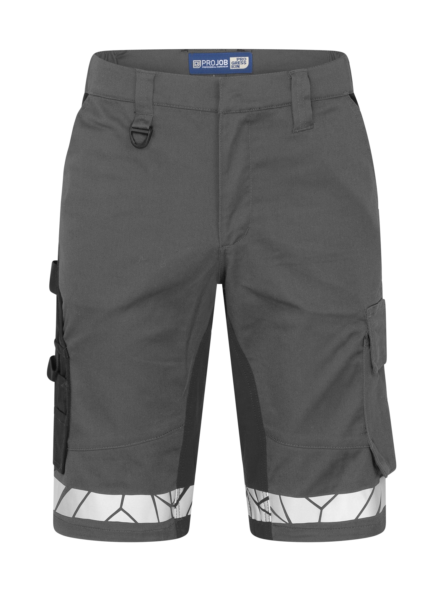 7510 STRETCHSHORT - Grijs/zwart