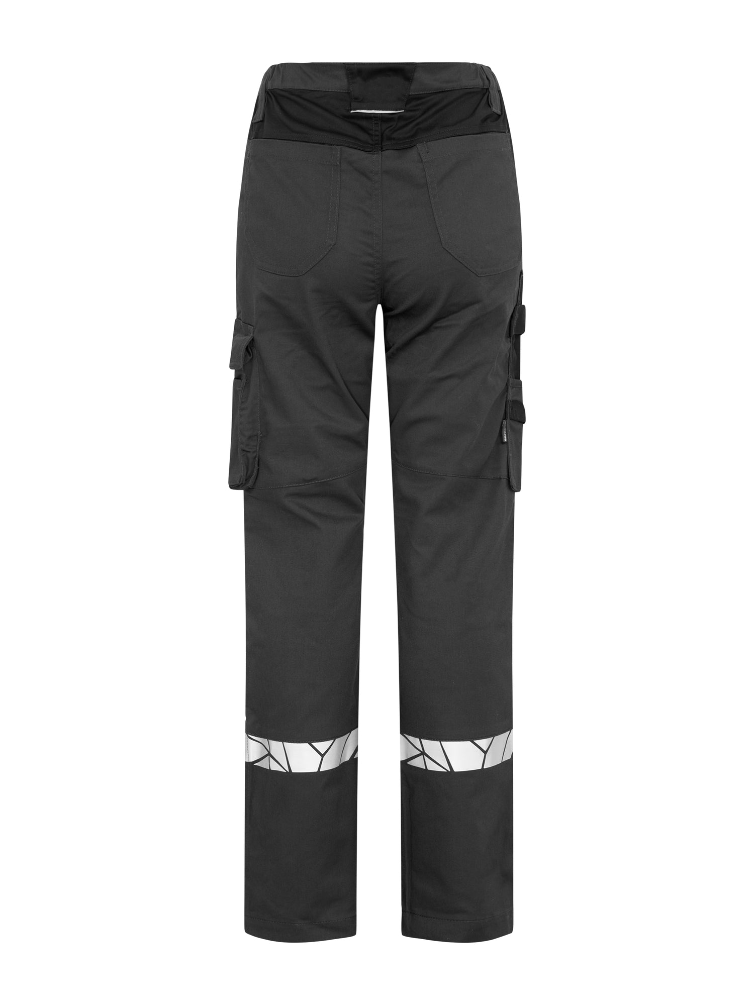 7511 STRETCHBROEK ZONDER KNIEZAKKEN DAMES - Grijs/zwart